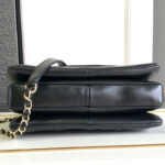 Chanel Flap Bag With Top Handle A92236 Black